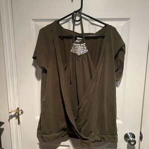 Green size 26/28 Fashion bug top